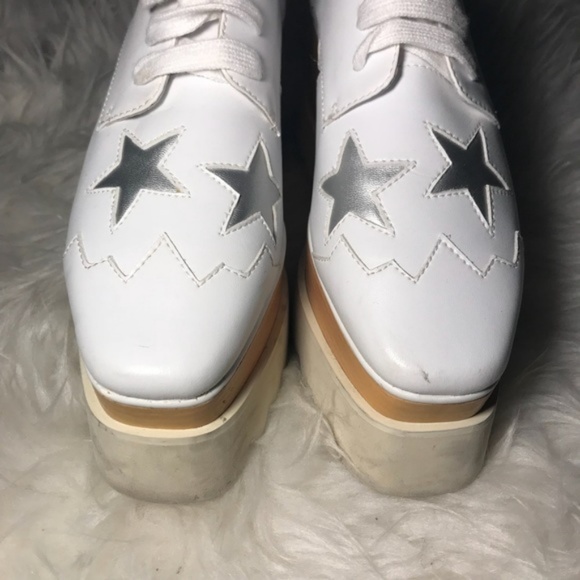 STELLA MCCARTNEY ELYSE STAR OXFORD WHITE - Picture 4 of 9